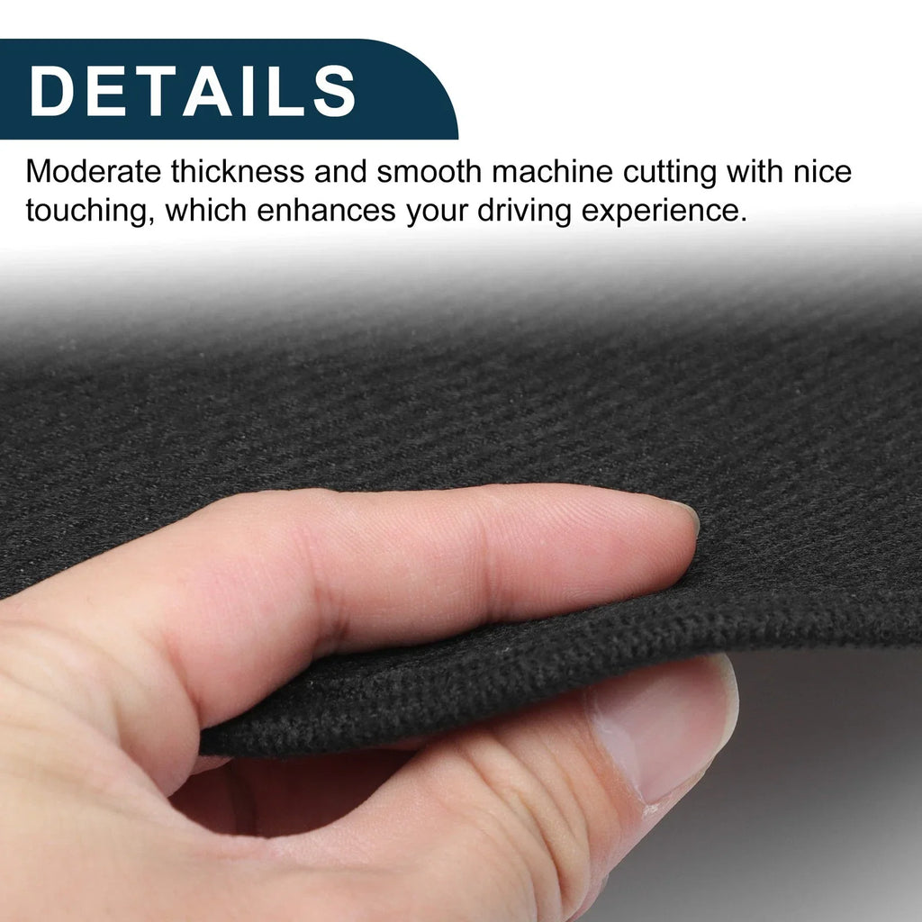 Car Door Leather Anti Kick Pad Sticker for BMW X5 Black (2019 - 2020)