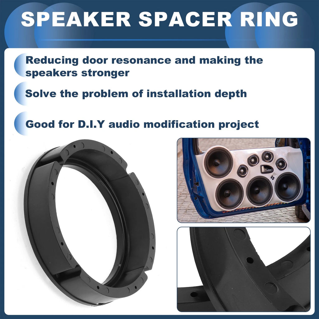 Set of 2 Speaker Spacer Rings for Volkswagen Golf MK7 (2015–2021)