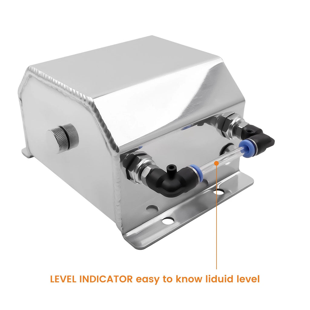 Aluminum Coolant Overflow Bottle