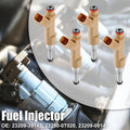 Set of 4 Fuel Injectors 23209-39145 for Toyota Corolla Matrix (2009–2012)