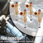 Set of 4 Fuel Injectors 23209-39145 for Toyota Corolla Matrix (2009–2012)
