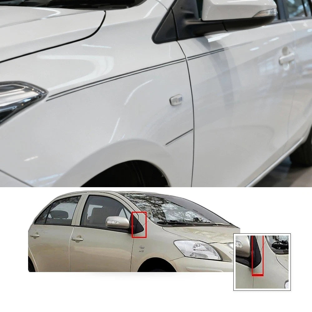 Left Mirror Triangle Cover Trim for Toyota Vios Yaris (2008–2013)