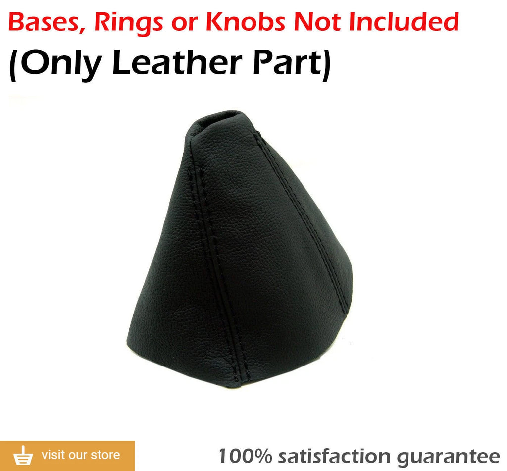 Manual and E Brake Boot Set for BMW M3 Z4 E85 (2003–2008) Black Leather