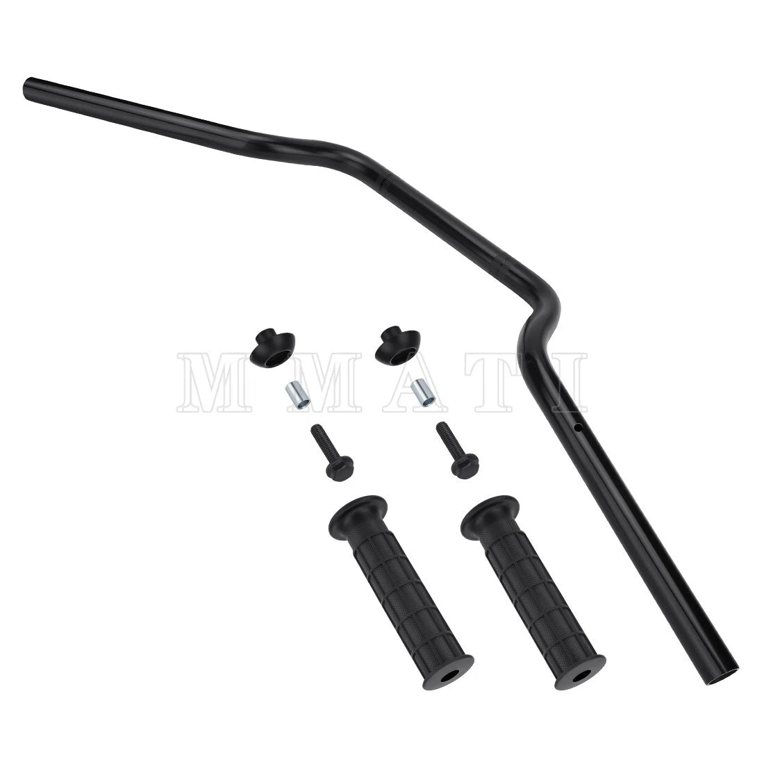 Handlebar & Grips w/End Guard for Honda ATC200X ATC350X ATC250R (1983–1987)