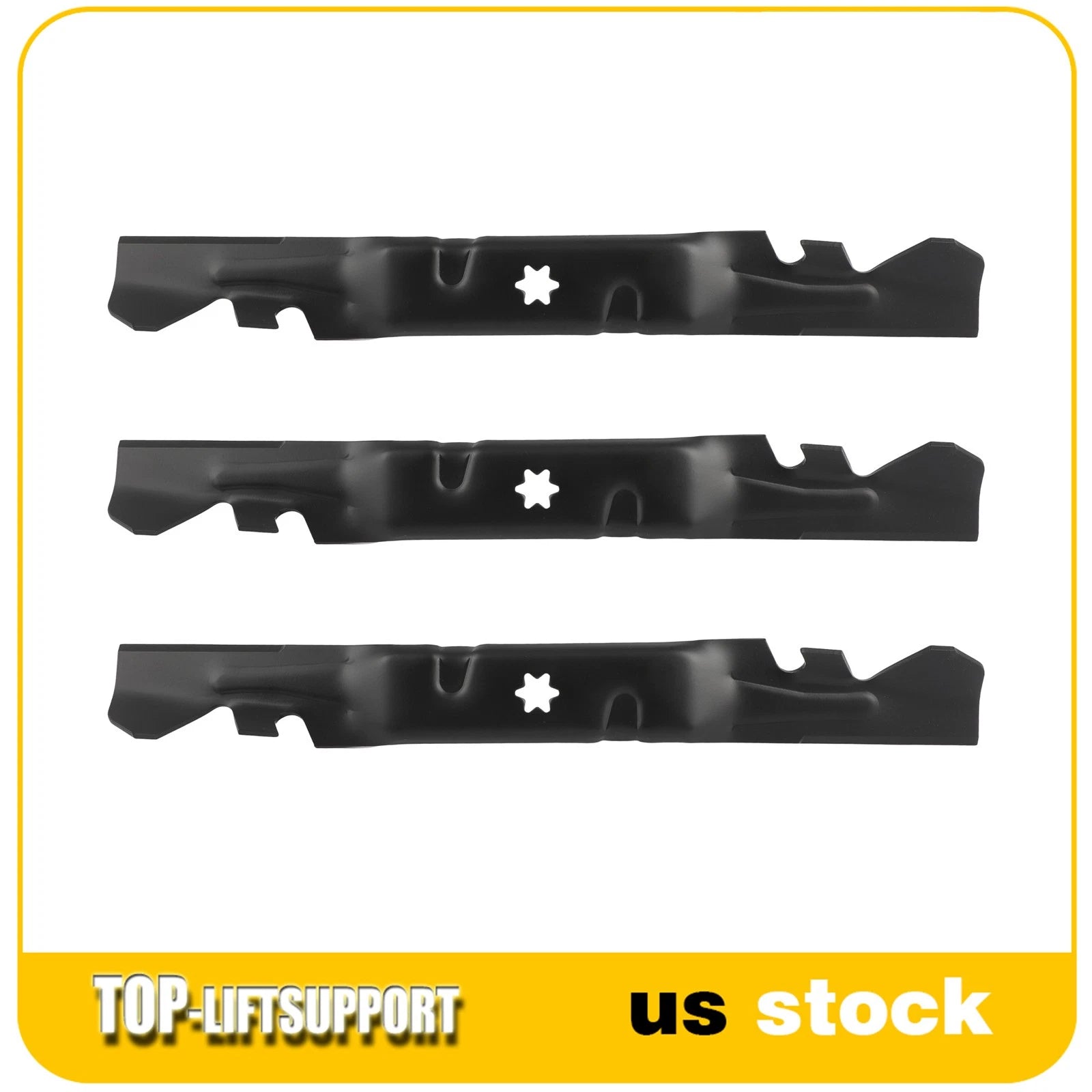 Set of 3 Mulching Blades for Cub Cadet ZT2 ZT3 (60-Inch Deck)