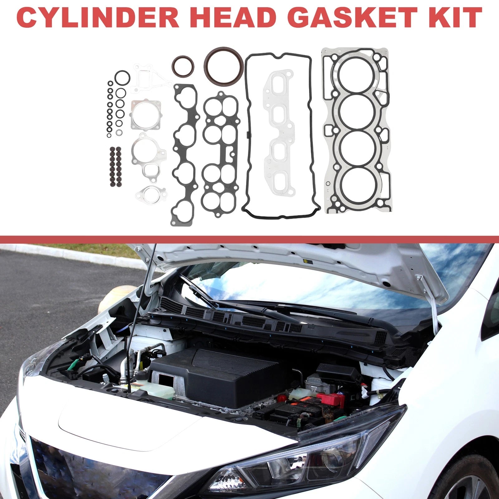 Cylinder Head Gasket Kit No. 10101AE225 for Nissan QR25DE (T30) (2000–2006)