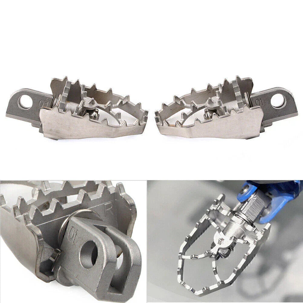 Front Footrests Pegs for KAWASAKI Versys 650 2007-2021, Versys 1000 2012-2021
