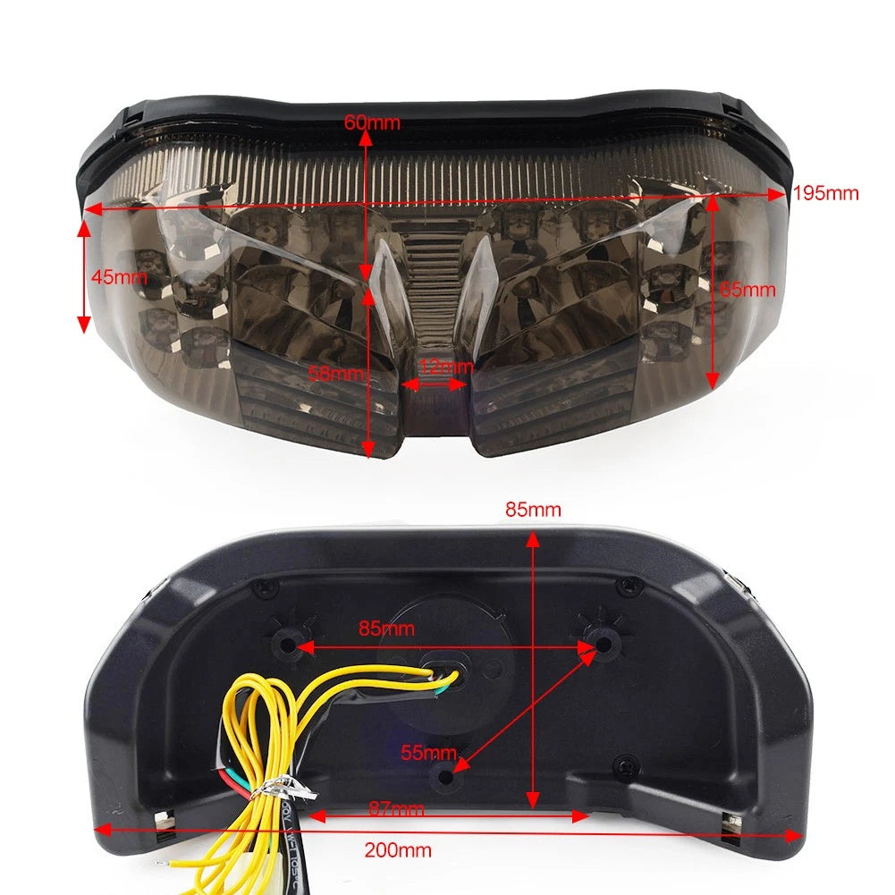 Integrated LED Brake Tail Light for Yamaha FZ8/Fazer FZ-1 (N)