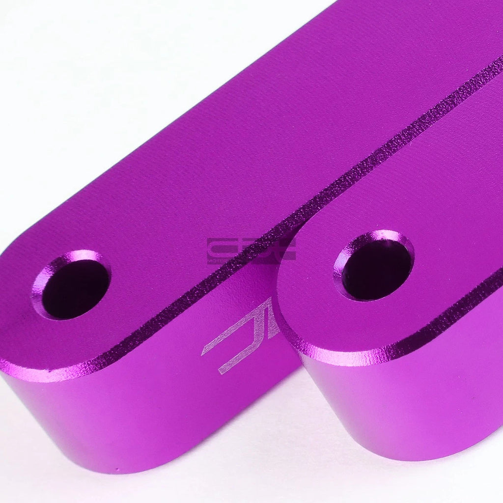 Hood Riser Spacer Kit for Honda Civic/Integra (1988–2001) - Purple Aluminum
