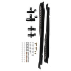 Set of 2 Anti-Slip Side Bars for Honda HR-V (2016–2021) Black Running Boards