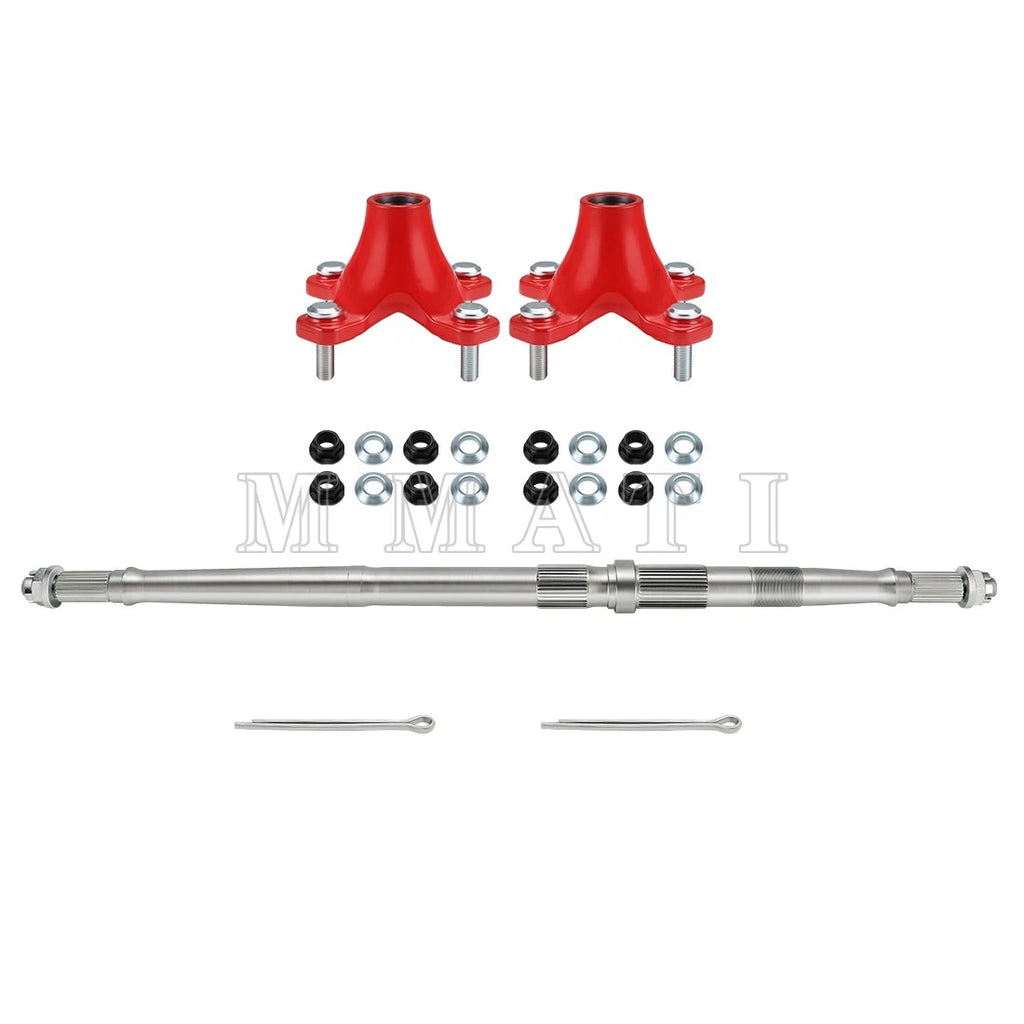 Rear Wheel Axle & Hubs for Honda TRX250X Sportrax 250 (2001–2020) 42311-HN6-A30