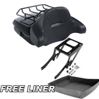 Black Chopped Trunk Mount Rack Pad for Harley Heritage Classic (2018–2023)