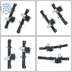 Set of 2 Power Window Regulator Motor Assembly for Ford Focus (2000–2007) 741-584 741-585