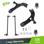 Front Lower Control Arms + Sway Bar Links for Toyota RAV4 (2006–2017) K750043