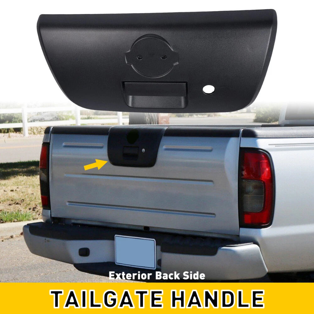 Tailgate Handle with Latch & Keyhole for Nissan Frontier (2001–2004)