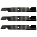 3PK Lawn Mower Blade for Snapper Simplicity (Fits 52", 1737252BM, 1737252BZ, 1737252BZYP)