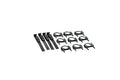 2.5" Mild Steel Exhaust Clamps for Make Model (YYYY-YYYY)