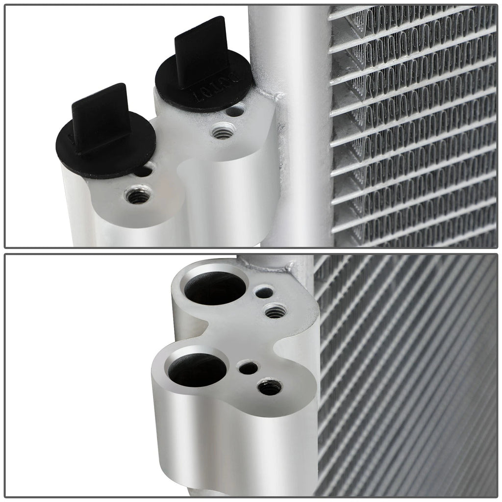 A/C Condenser for BMW 528i 550i 550i GT 650i xDrive (2010–2019) OE Style Aluminum
