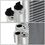 A/C Condenser for BMW 528i 550i 550i GT 650i xDrive (2010–2019) OE Style Aluminum