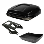 Chopped Trunk LED Tail Light Mount Rack for Harley Street Road Glide (2014–2026)