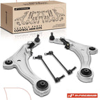 Set of 4 Front Lower Control Arm Sway Bar Links for Nissan Maxima (2009–2014)