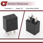 4-Pin Multi-Purpose Relay for Buick Enclave (2014–2017) 12V 20A/30A