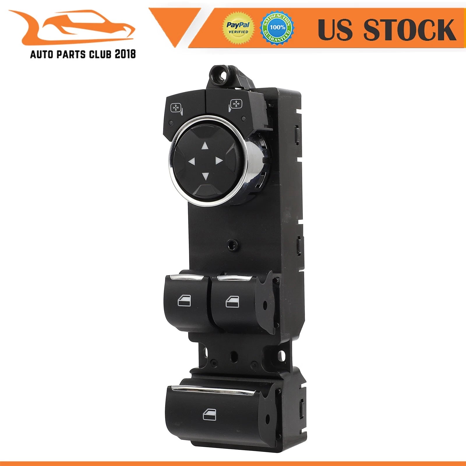 Front Driver Side Power Window Switch for Ford Mustang (2015-2023)