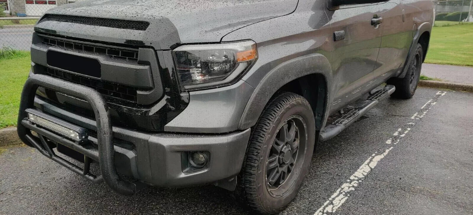 Set of 4 Bumper Covers for Toyota Tundra (2014–2021) Magnetic Gray