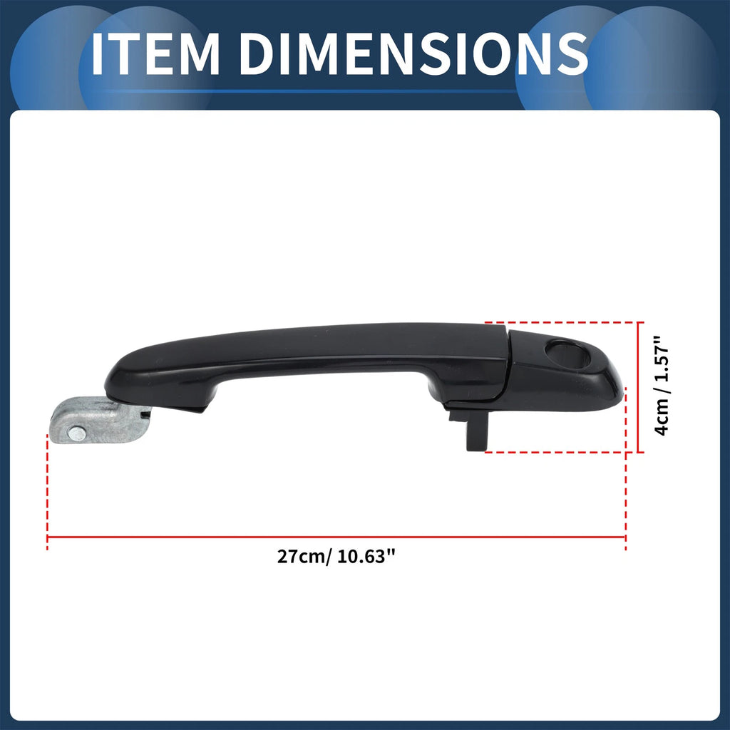 Front Left Door Handle for Hyundai Accent GLS (2006–2011) 1 Pcs
