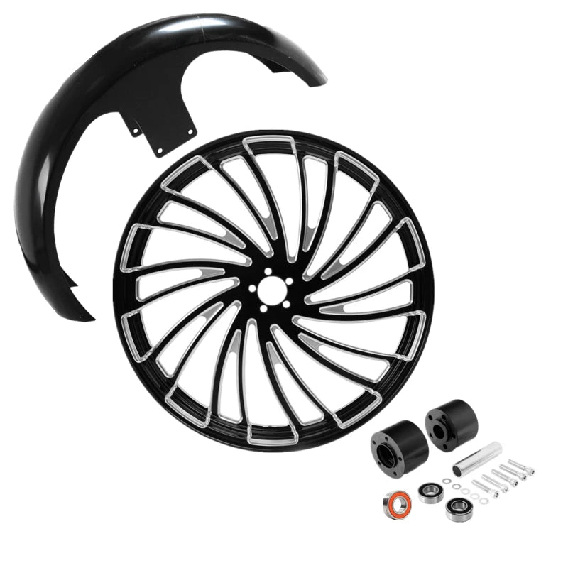 23" Front Wheel Rim for Harley Electra Glide (2008–2023) Dual Disc Hub