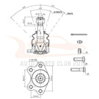Set of 4 Suspension Kit for Escalade K1500/K2500/Tahoe