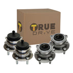 Set of 2 Wheel Hubs for Kia Sorento (2011–2015) Front and Rear 5 Lugs