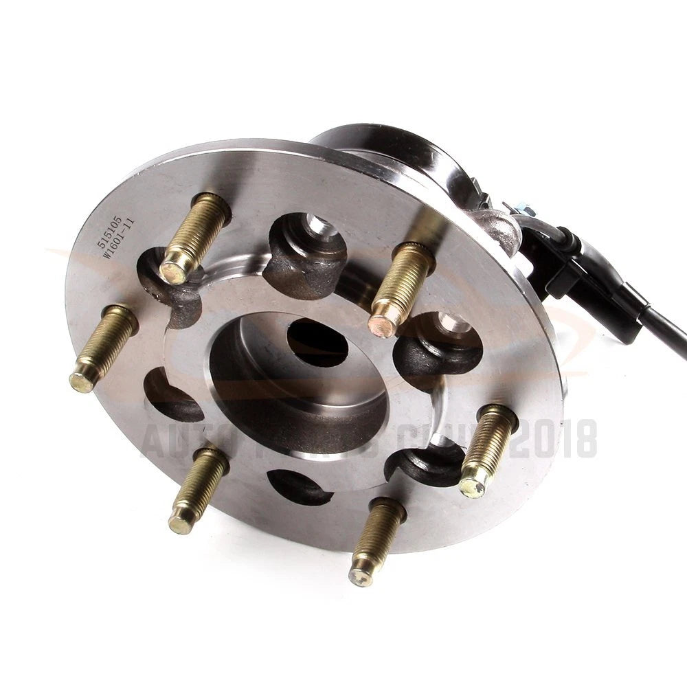 6pc Front Wheel Hub & Bearing Kit for Colorado Canyon (2004-2012)