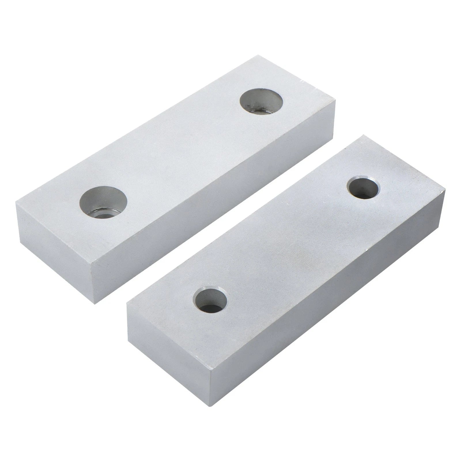 Reversible Aluminum Soft Jaws for 6" Milling Vise (1 Pair)