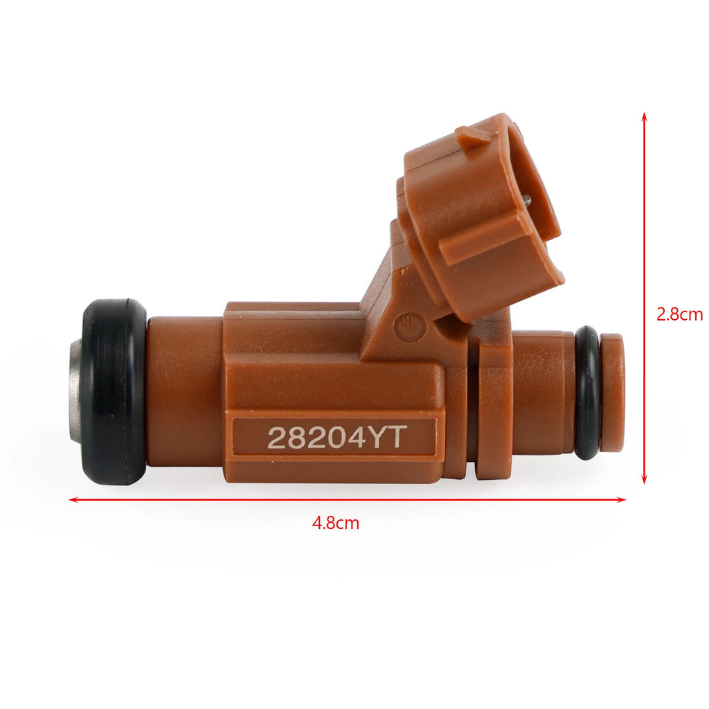 Set of 4 Fuel Injectors 15710-96J00 for Suzuki Outboard (175HP-300HP)