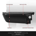 Driver Left Side Rear Bumper End for Ford F-250 SD (2008–2016)