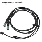 2X Disc Brake Pad Wear Sensor for BMW X6 (2011–2019) 34356792567