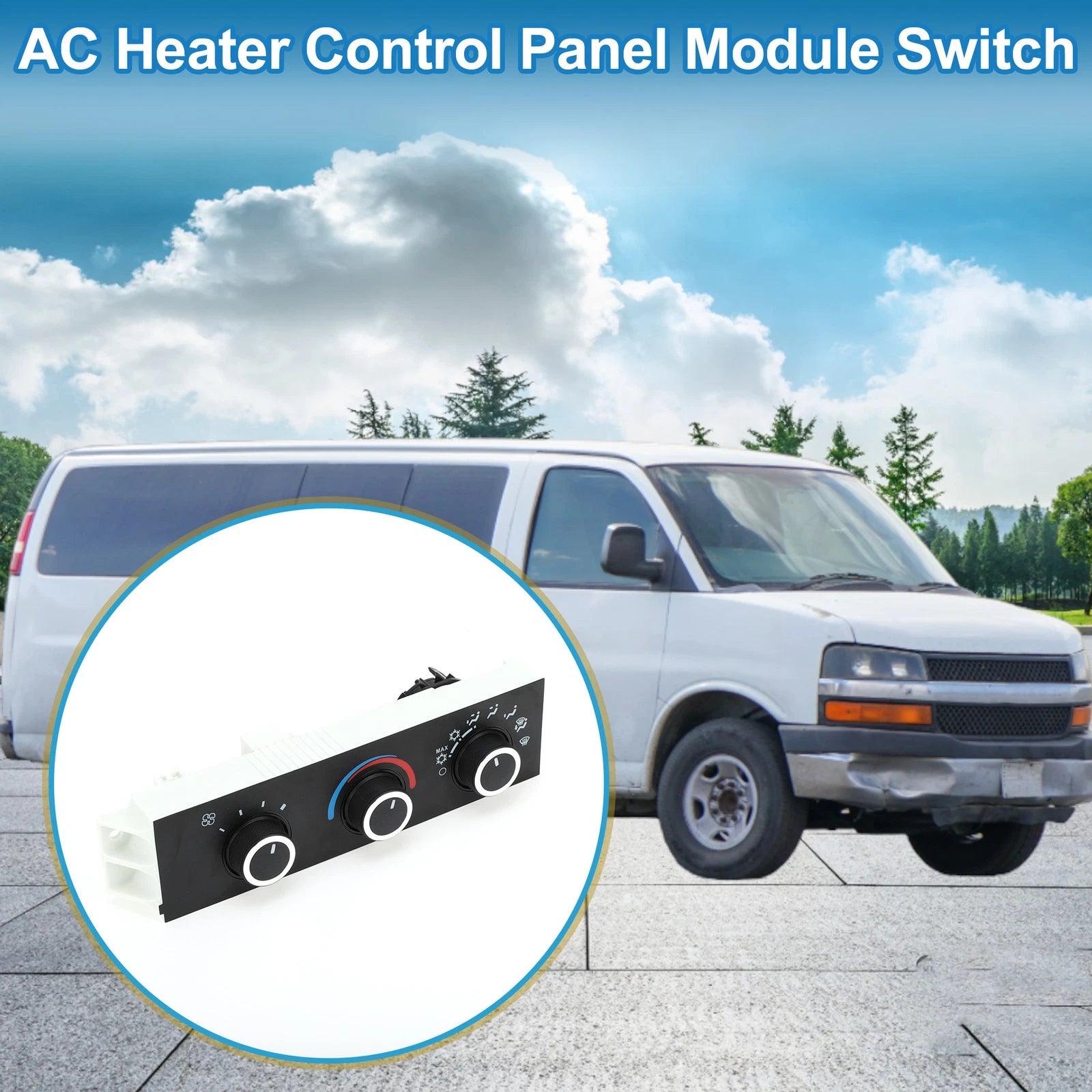A/C Heater Climate Control Panel for Chevrolet Astro (1996–2005)