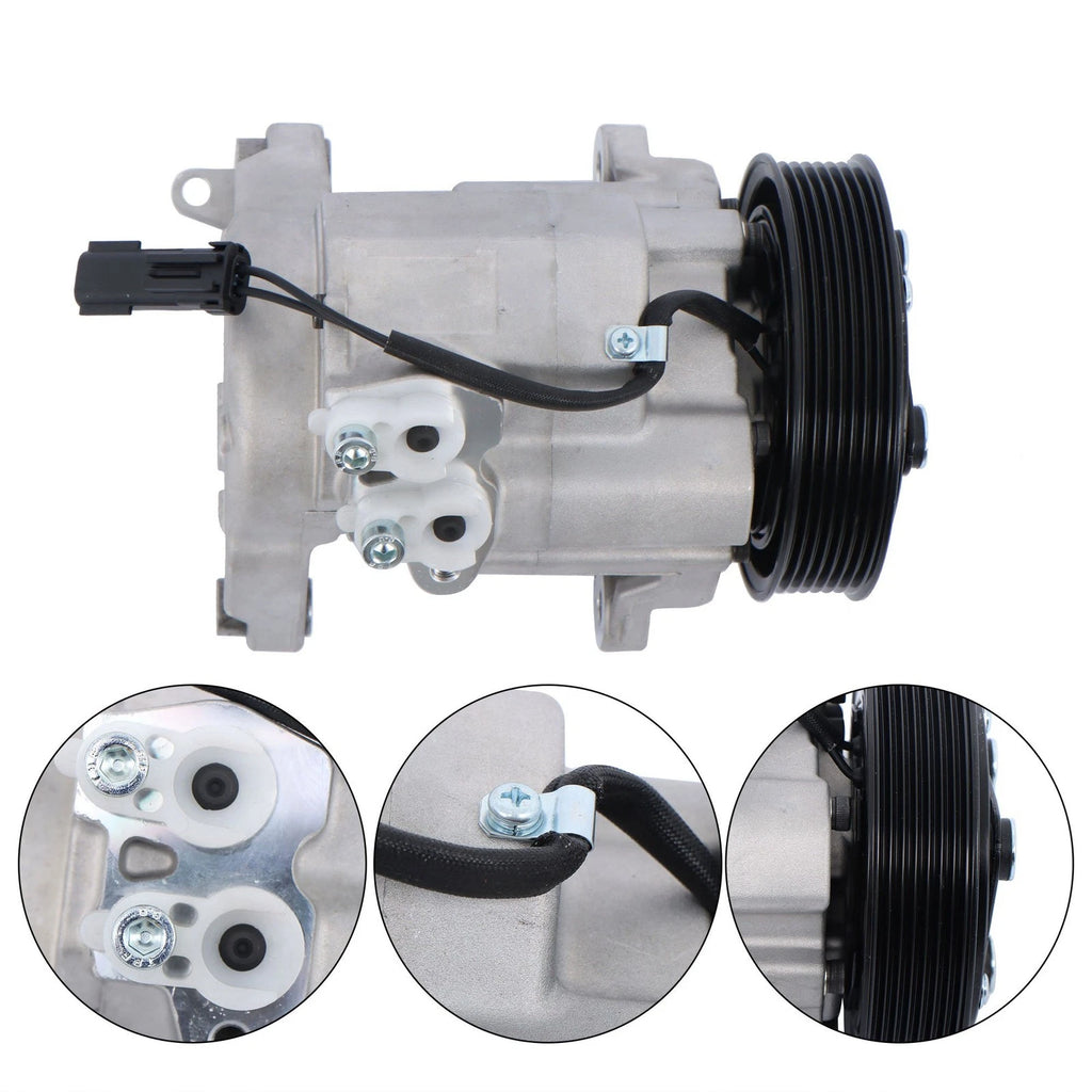 A/C Compressor & Clutch for Dodge Ram 1500 2500 3500 (2003–2008)