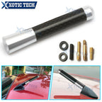 3" Universal Real Carbon Fiber Aluminum Mast Antenna for Universal (—)
