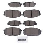Set of 8 Ceramic Brake Pads for Kia Soul (2014–2016)