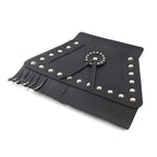 PU Leather Rear Fender Mud Flap Cover for Harley Motorcycle