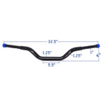 1" Handlebar w/ 2" Riser for Harley Softail Sportster Dyna (1996–2018)