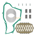 Clutch Plate Kit w/Spring & Gasket for Honda CR80R CR80RB CR85R CR85RB (1987–2007)
