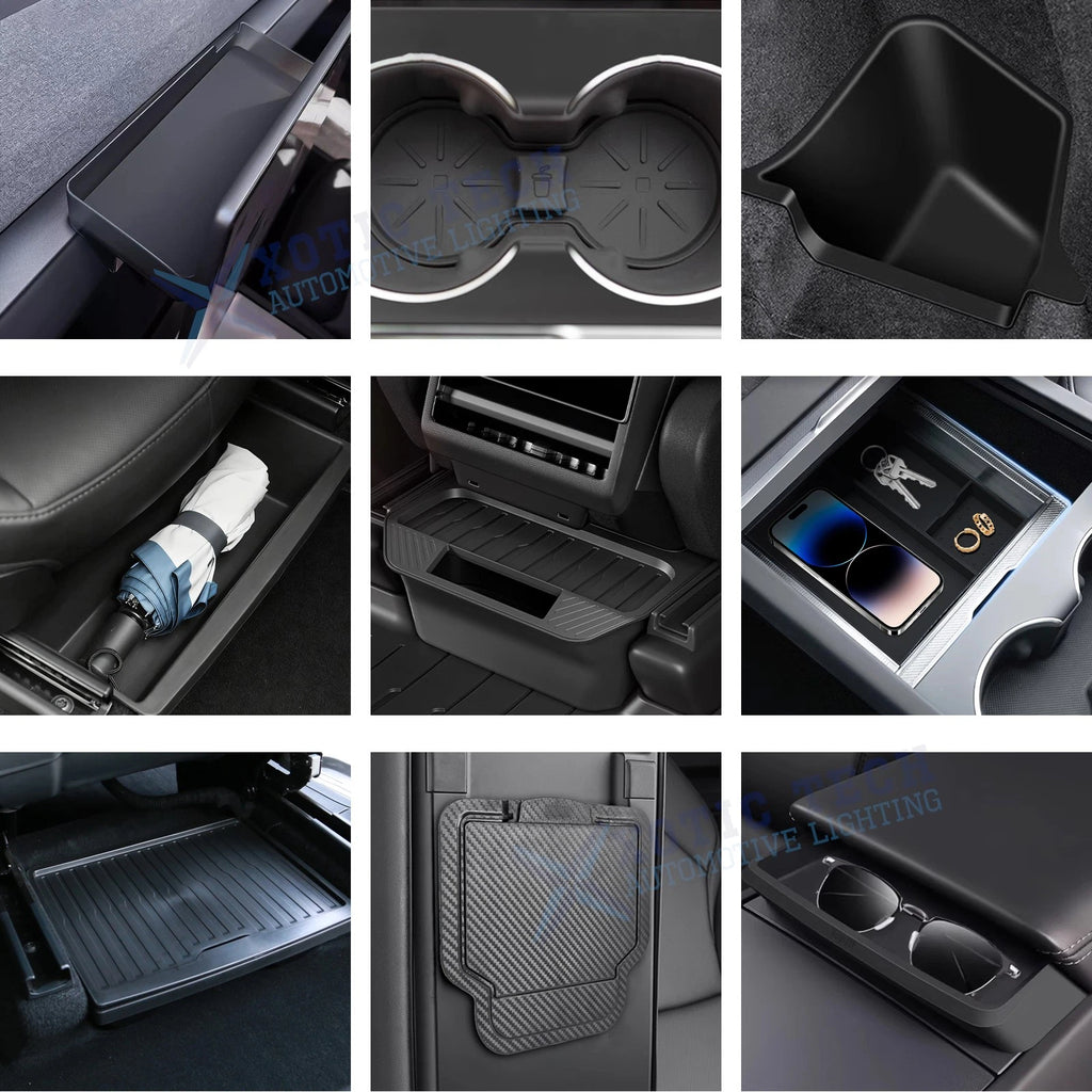 Underseat Storage Organizer for Tesla Model Y (2020–2024)