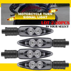 2X LED Front Turn Signal Indicator Lights for BMW F700GS F800GT R1200GS (2013–2018)