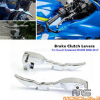 Chrome Brake/Clutch Hand Control Levers for Suzuki Boulevard M109R (09-13)