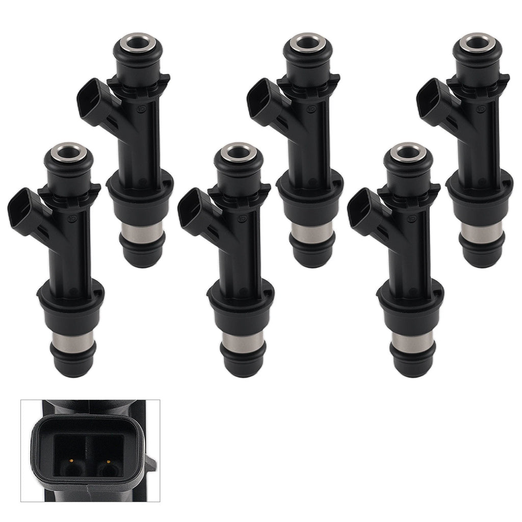 6X Fuel Injectors for Honda Passport Isuzu Amigo 3.2L (1998–2002)