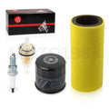 3 x Air Filter, Oil Filter & Spark Plug for Yamaha Rhino YXR450 (2006–2009)