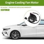 Engine Cooling Fan Motor No. 163630D160/1636322100 for Toyota Sienna (2011–2016)